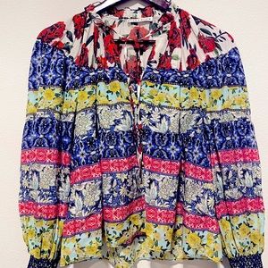 ALICE + OLIVIA Multicolored Blouse XS